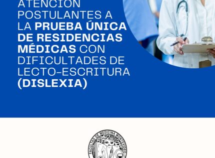 Comunicado POSTULANTES CON DIFICULTADES DE LECTO-ESCRITURA (DISLEXIA)