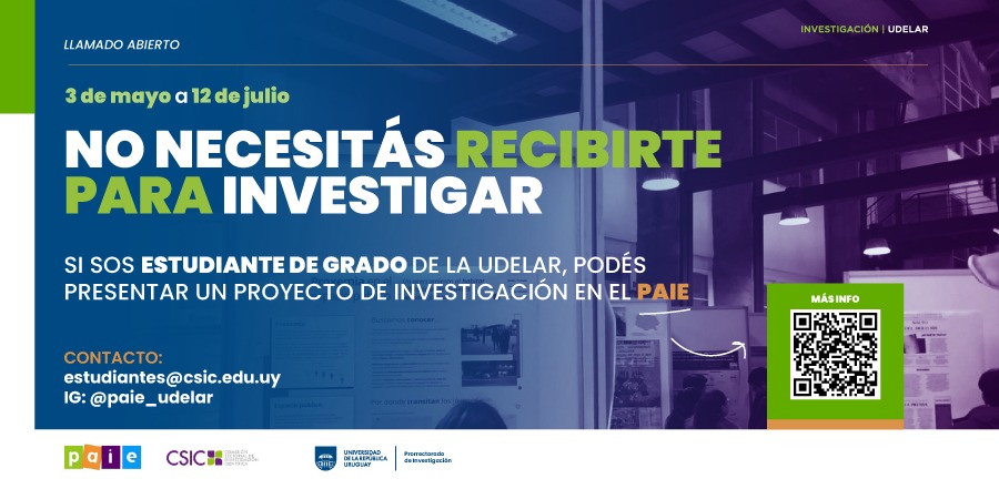 Programa de Apoyo a la Investigación Estudiantil (PAIE)