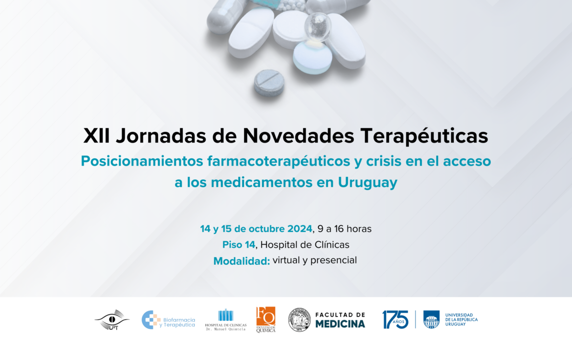 XII Jornadas de Novedades Terapéuticas