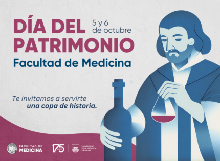 Servite una copa de historia este Día del Patrimonio en la Facultad de Medicina