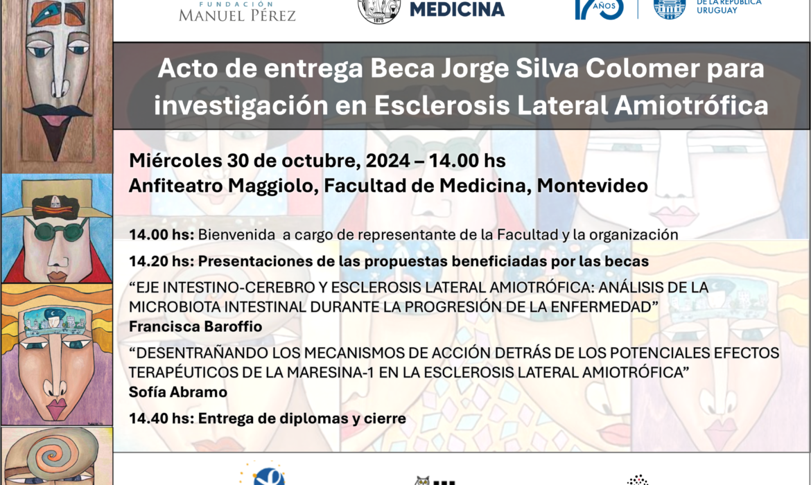 Acto de entrega Beca Jorge Silva Colomer para investigación en Esclerosis Lateral Amiotrófica