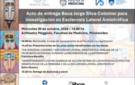 Acto de entrega Beca Jorge Silva Colomer para investigación en Esclerosis Lateral Amiotrófica