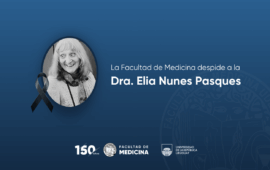 Fallecimiento de la Dra. Elia Nunes Pasques