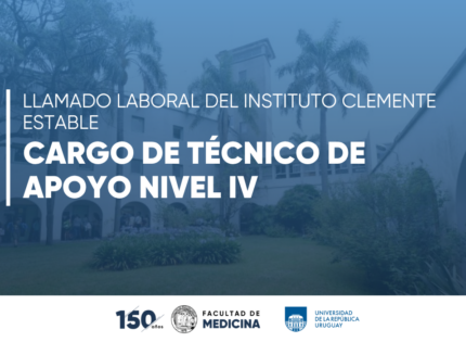 Llamado laboral para Técnico/a de Apoyo Nivel IV en el IIBCE
