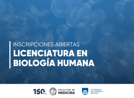 Segundo período de inscripciones 2026 para la Licenciatura en Biología Humana
